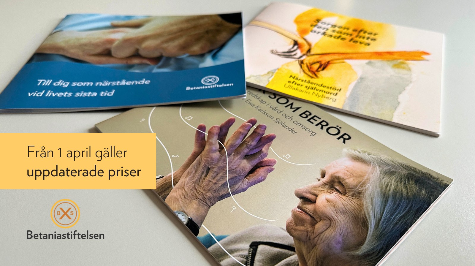 Från 1 april gäller uppdaterade priser