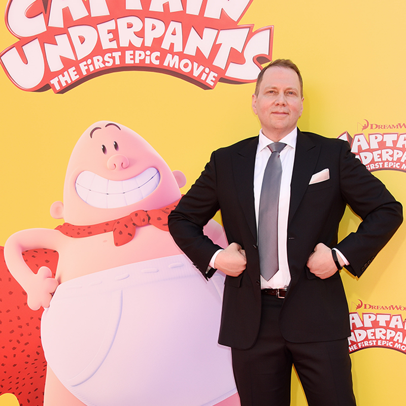 Dav Pilkey - författaren till succéböckerna om Kapten Kalsong