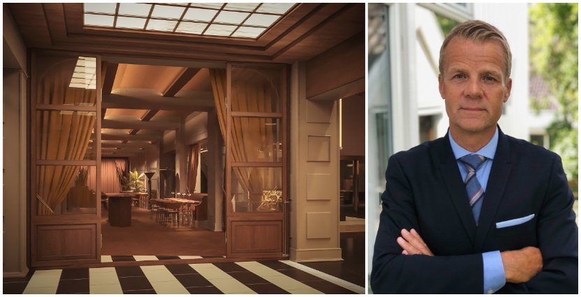Anders Sköld, vd för Clarion Hotel Post