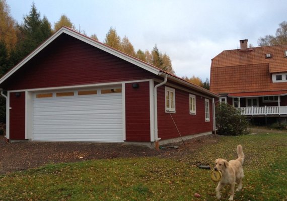 Double wide entry garage