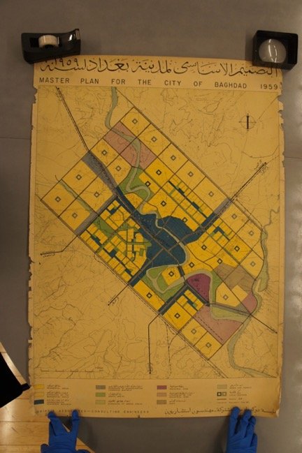 Doxiadis Associates' master plan for Baghdad (1959). Constantinos A. Doxiadis Archives © Constantinos and Emma Doxiadis Foundation.