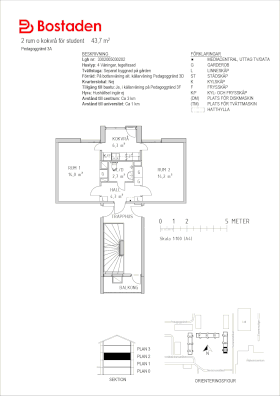 PlanlösningPedagoggränd 3 A