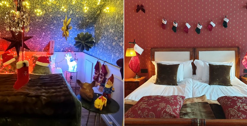 Smakprov från julrummen på Brösarp Gästgifveri och Eriksbergs Hotell & Safaripark. Foto: Countryside Hotels