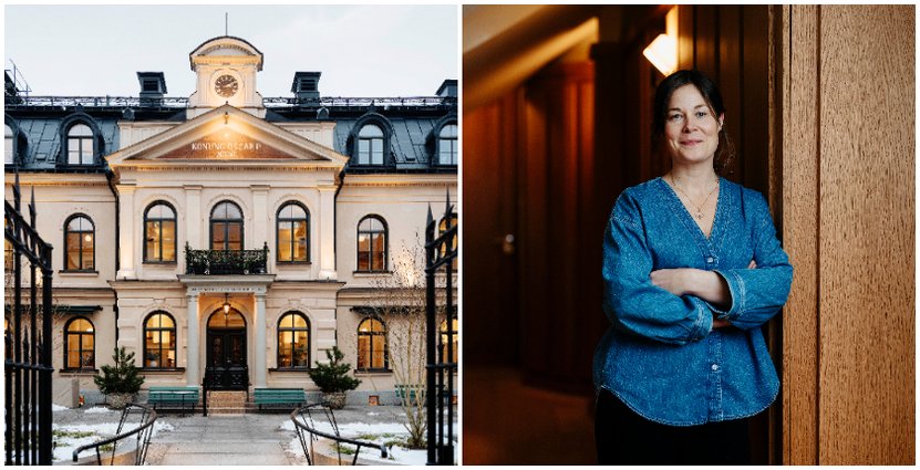 Josefine Ström Sundén, hotellchef Stockholm Stadshotell.  FOTO: Samuel Unéus