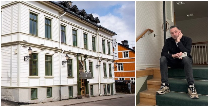 Stefan Labba, delägare Villa Amber och Hotell Naran