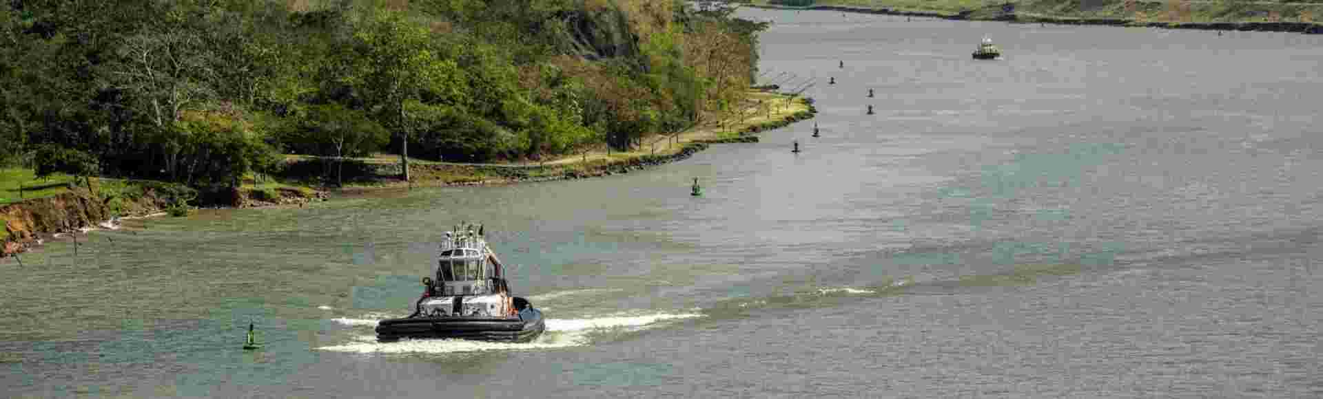 The Panama Canal. Credit: Chris North