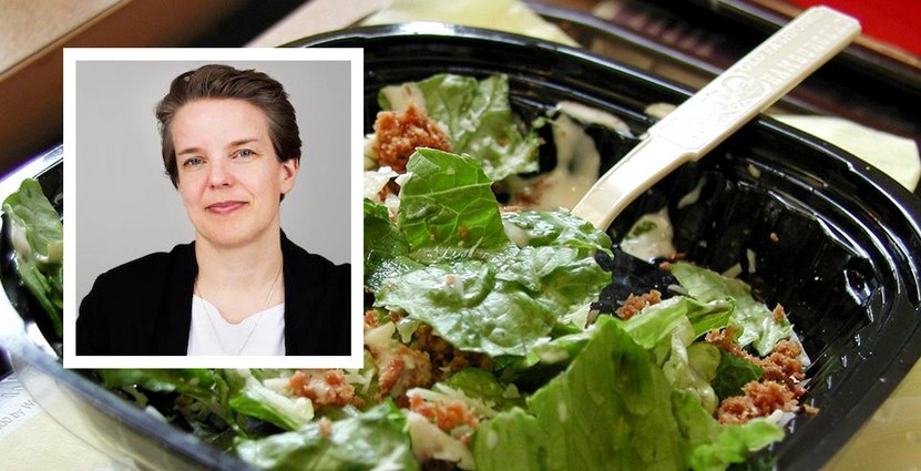 Åsa Stenmarck är avfallsexpert på IVL Svenska Miljöinstitutet, som är en av initiativtagarna till projektet som ska hitta miljövänligare take away-förpackningar. 