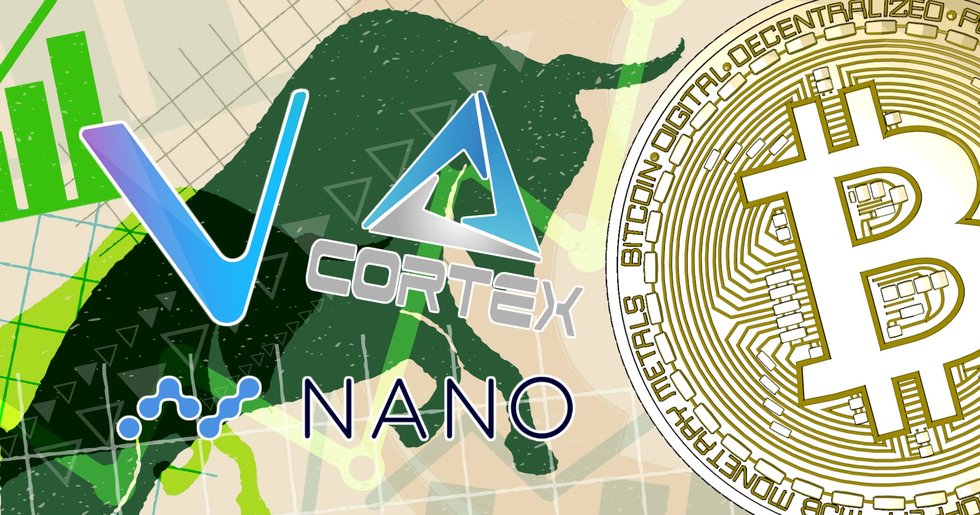 Nano, Cortex och Vechain rusar kraftigt