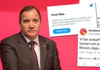 Swedish government party got their Twitter account bitcoin-hijacked – now the hackers reveal how and why they did it