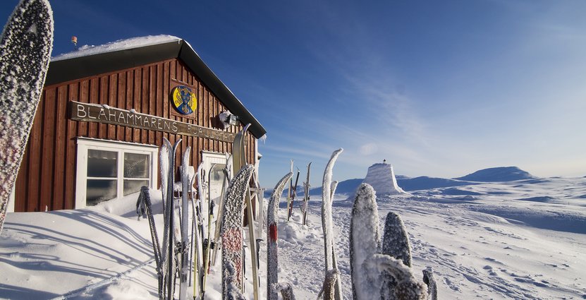 STF Blåhammaren, utsedd till Årets fjällstation, är en av STF:s anläggningar som lockar i vinter.  David Erixon