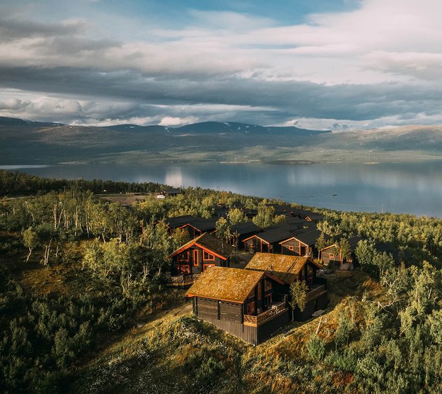 Solhyllan i Björkliden exterior