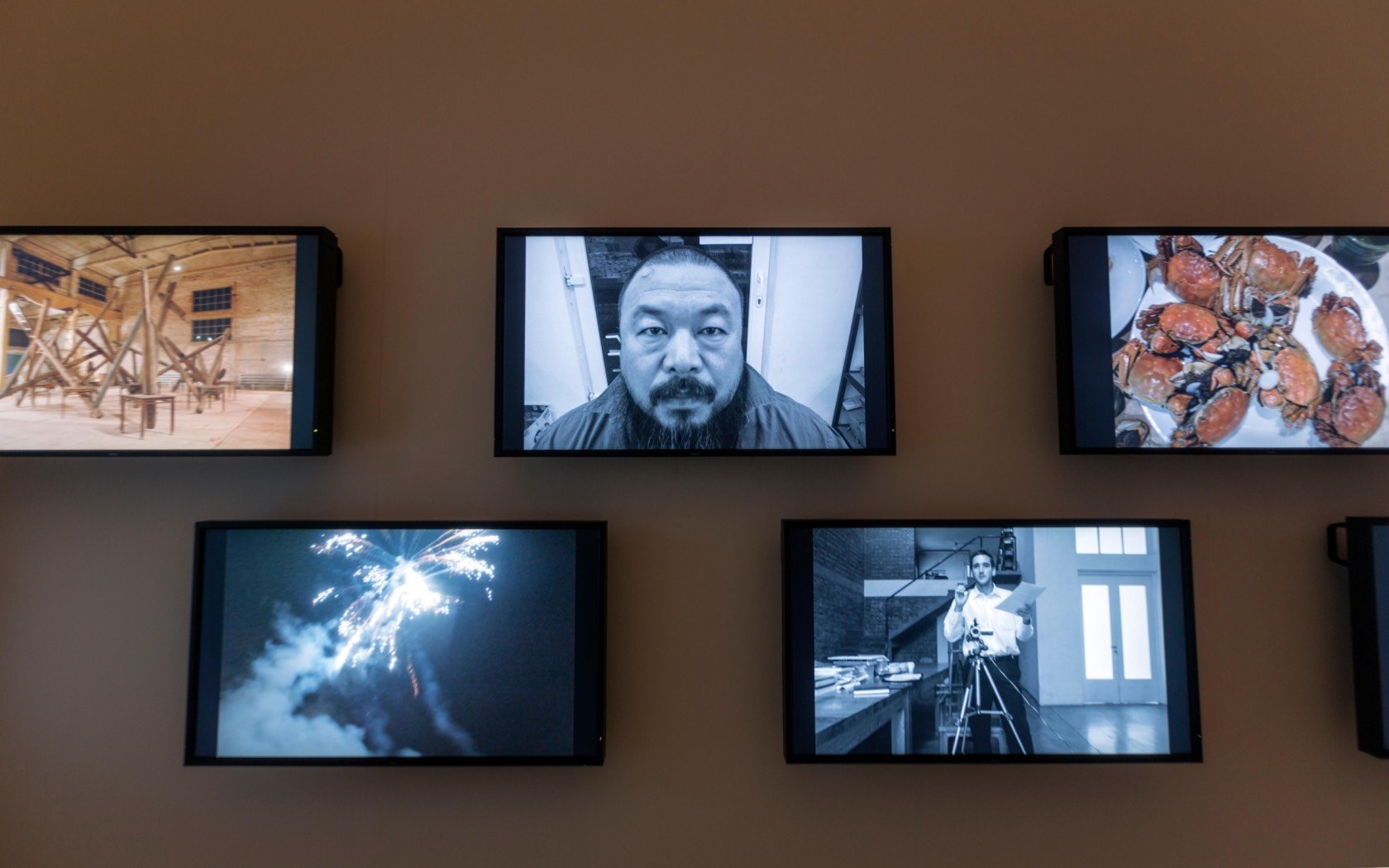 Video “258 Fake” by Ai Weiwei at Andalusian Contemporary Art Center. Credit: Seville2K
