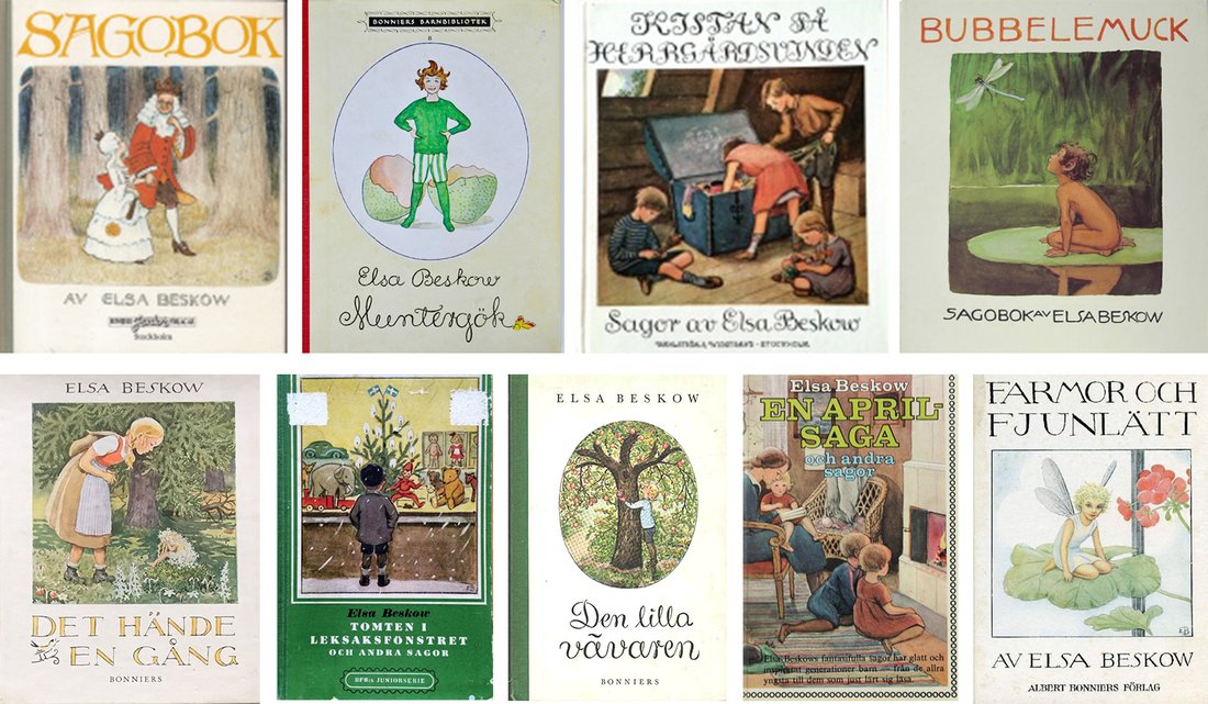 Komplett guide till Elsa Beskows älskade barnböcker