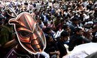 Protests led by the Cockroach Janta Party in New Delhi.