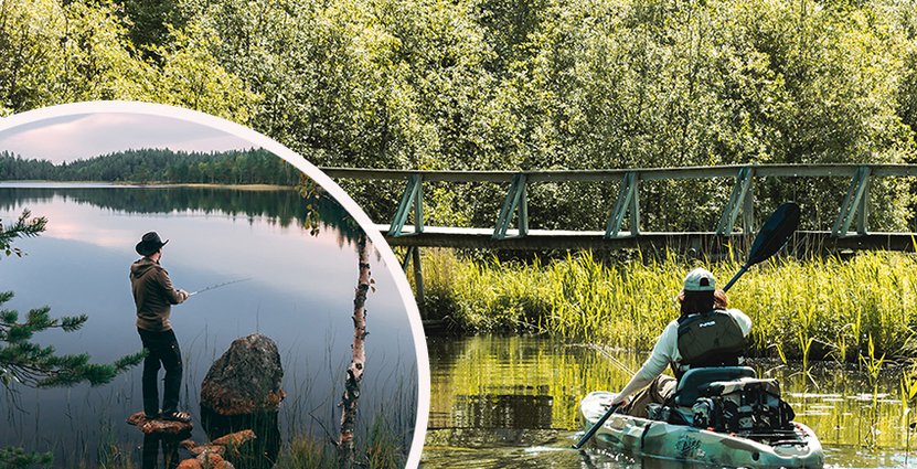 Med hjälp av drönare och foto marknadsför man destinationer i Norrland. Foto: Peppit