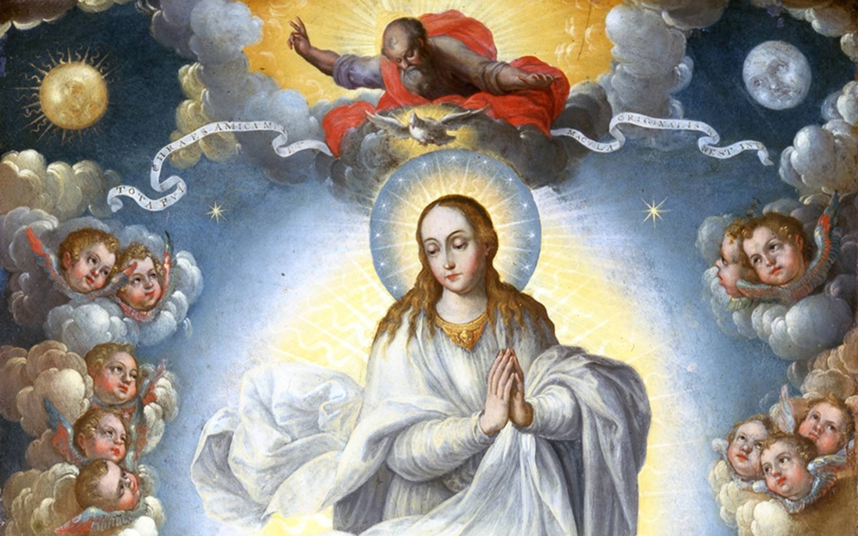 Virgin of the Immaculate Conception by Fray Alonso López de Herrera (1640).