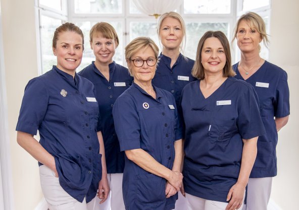 Sjuksköterskor i grupp