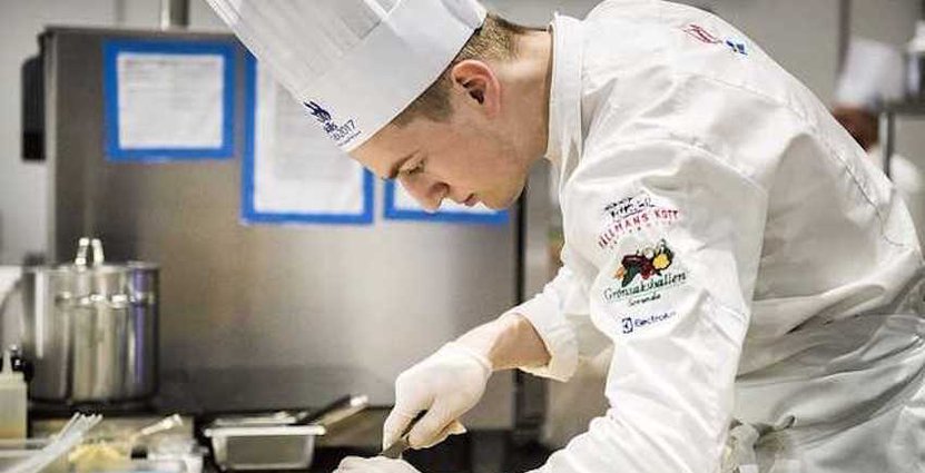 Gustav Leonhardt representerar Sverige i kocktävlingen. 