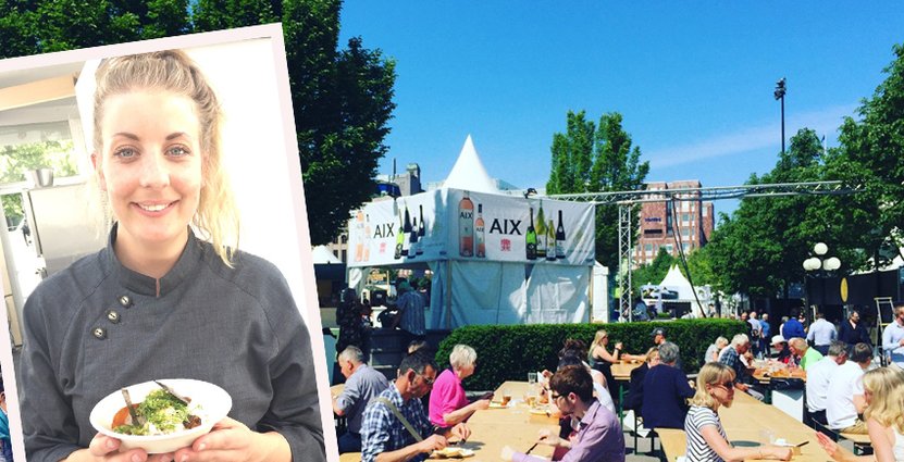 Hela 350 000 besökare brukar lockas till festivalen med stora kocknamn som Frida Ronge och Tommy Myllymäki. 