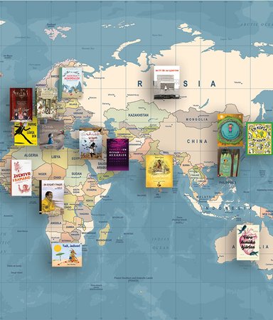Från Indien till Italien — res jorden runt med barnböcker