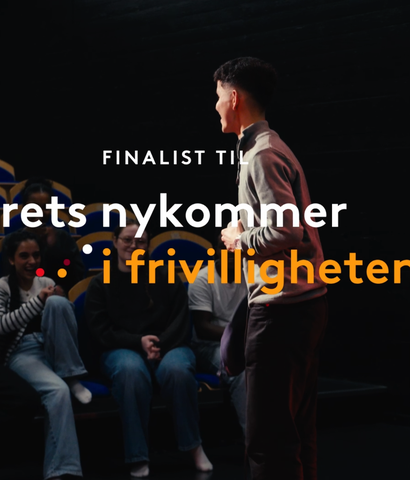 finalist til årets nykommer i frivillighetsprisen