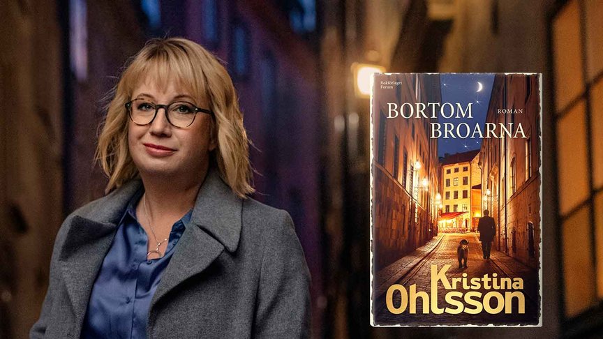 Nu utkommer Kristina Ohlsson med sin första roman utanför spänningsgenren