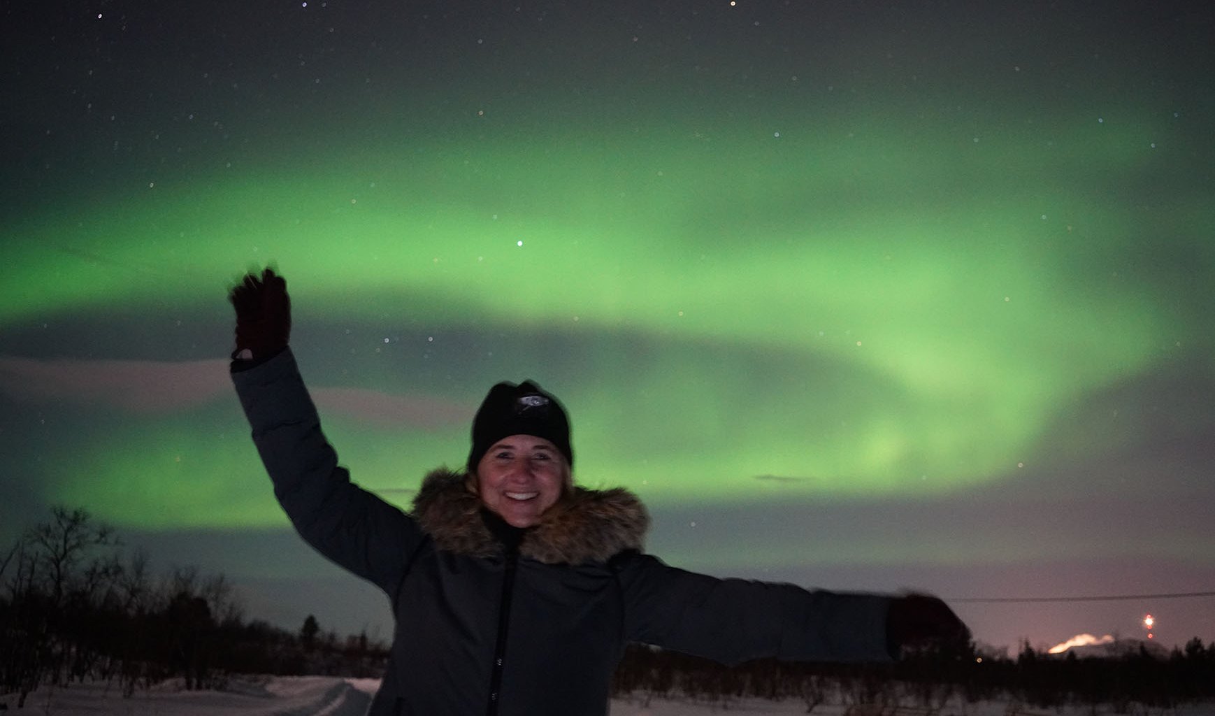 Aurora chase with Ecotours