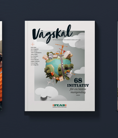 Spoon har skapat Peabs prisvinnande magasin Vägskäl.