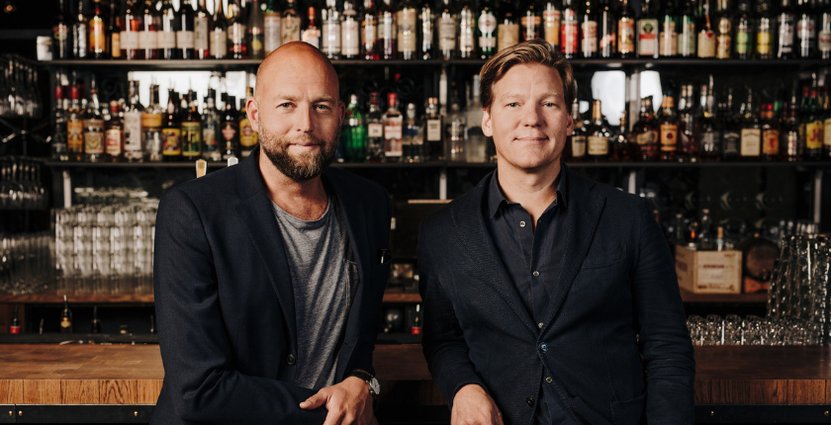 Kristofer Sandström och Christian Olsson, grundare och delägare av Stockholms Krogbolag.   Foto: Pressbild