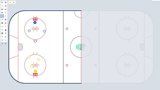 Använd hockeyakademins kostnadsfria ritverktyg här