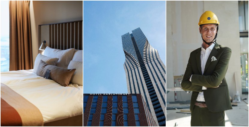 Magnus Östlund, vd och hotelldirektör på Clarion Hotel Karlatornet.