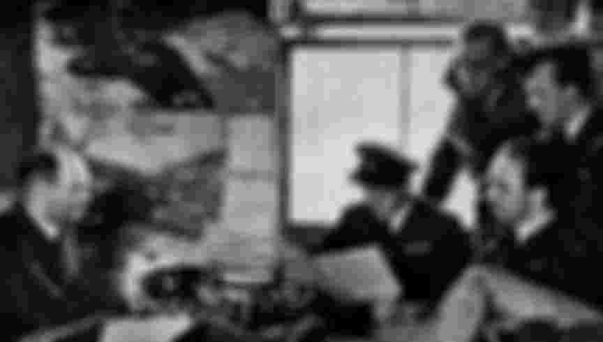 British military intelligence officers of the Second World War, 1943.