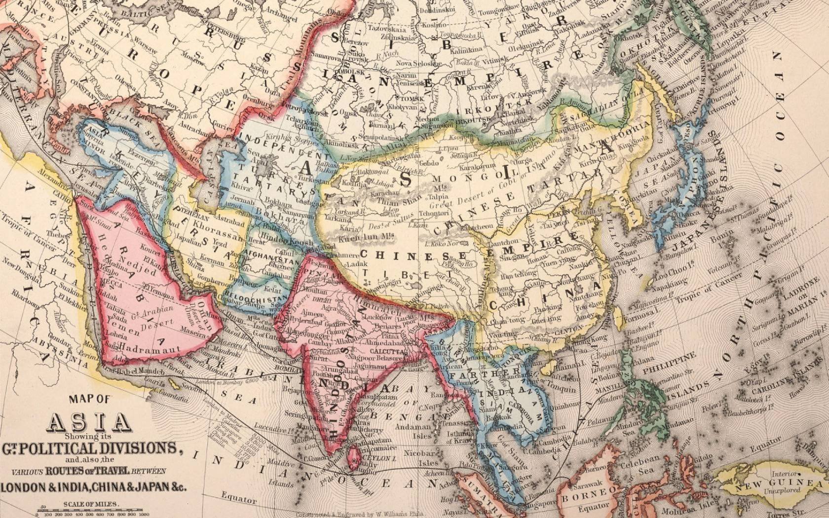 After the Columbian epoque, the centre of geopolitics became Eurasia.