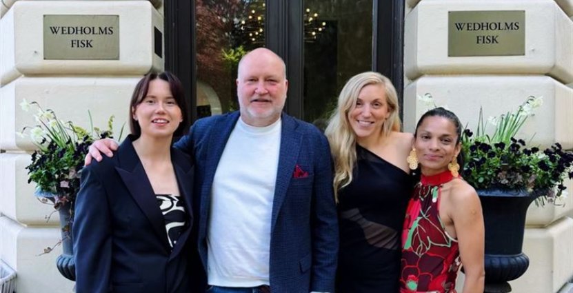 Kockarna Desirée Jaks, Nils Molinder, Dorotea Malmegård och Jessie Sommarström. 
