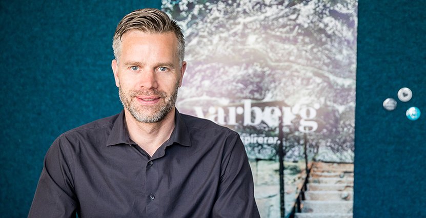Martin Andersson, näringslivsdirektör på Varberg kommun.  Foto: Pressbild