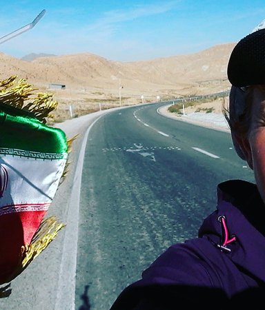 Kristina Paltén sprang själv genom Iran: 