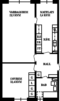PlanlösningStipendiegränd 2 C