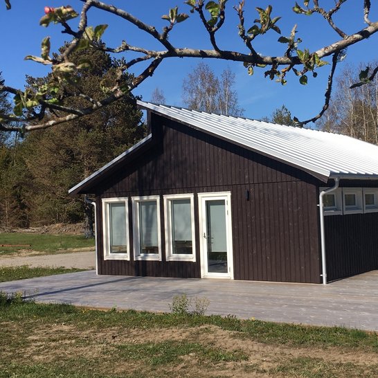 Fritidshus med Funkistak