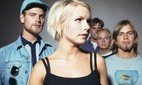 Swedish pop group The Cardigans, circa 1997.