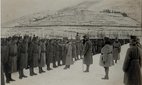 Kaiser Karl I, the final ruler of the Austro-Hungarian Empire, visits the Southern Front in Levico during the First World War. Credit: History and Art Collection