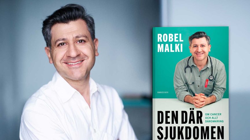 Ny bok om cancer: Onkologen Robel Malki vill bryta tystnaden