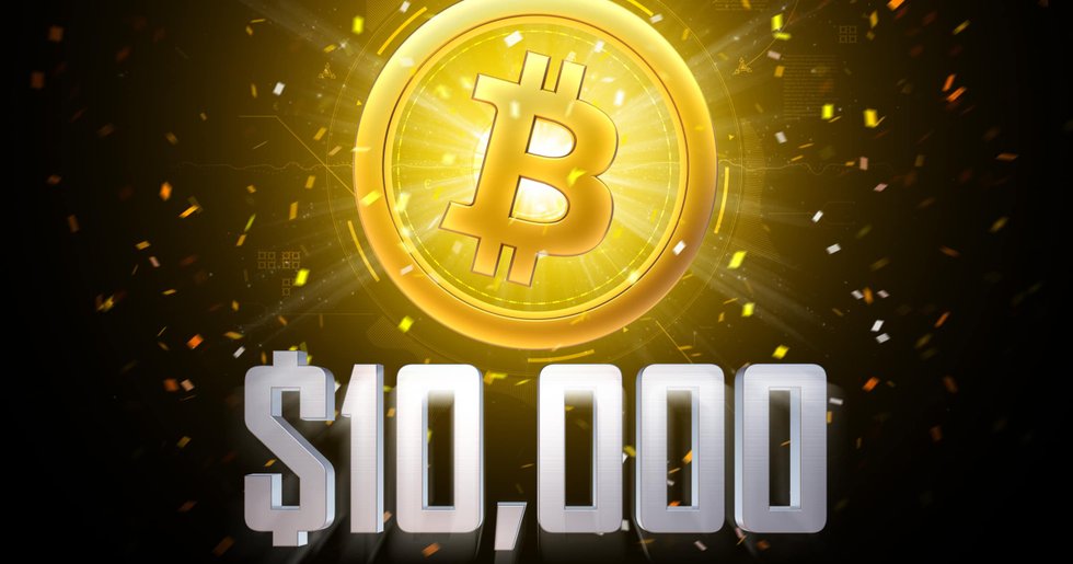 Bitcoin over $10,000 – for the first time in more than a year.
