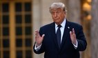 Donald Trump at the Palace of Versailles.