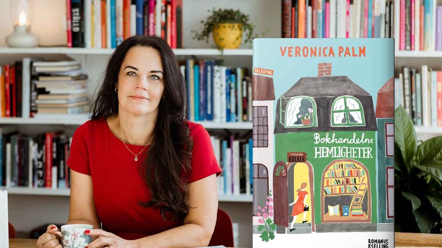Ny roman av Veronica Palm – om vänskap, nystart och en bokhandel full av hemligheter