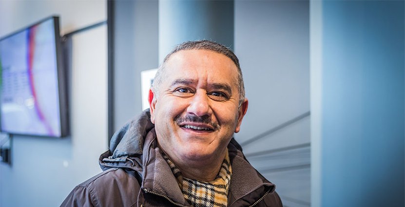Abdullah Alsamarai har både bagare och kock på cv:t. 