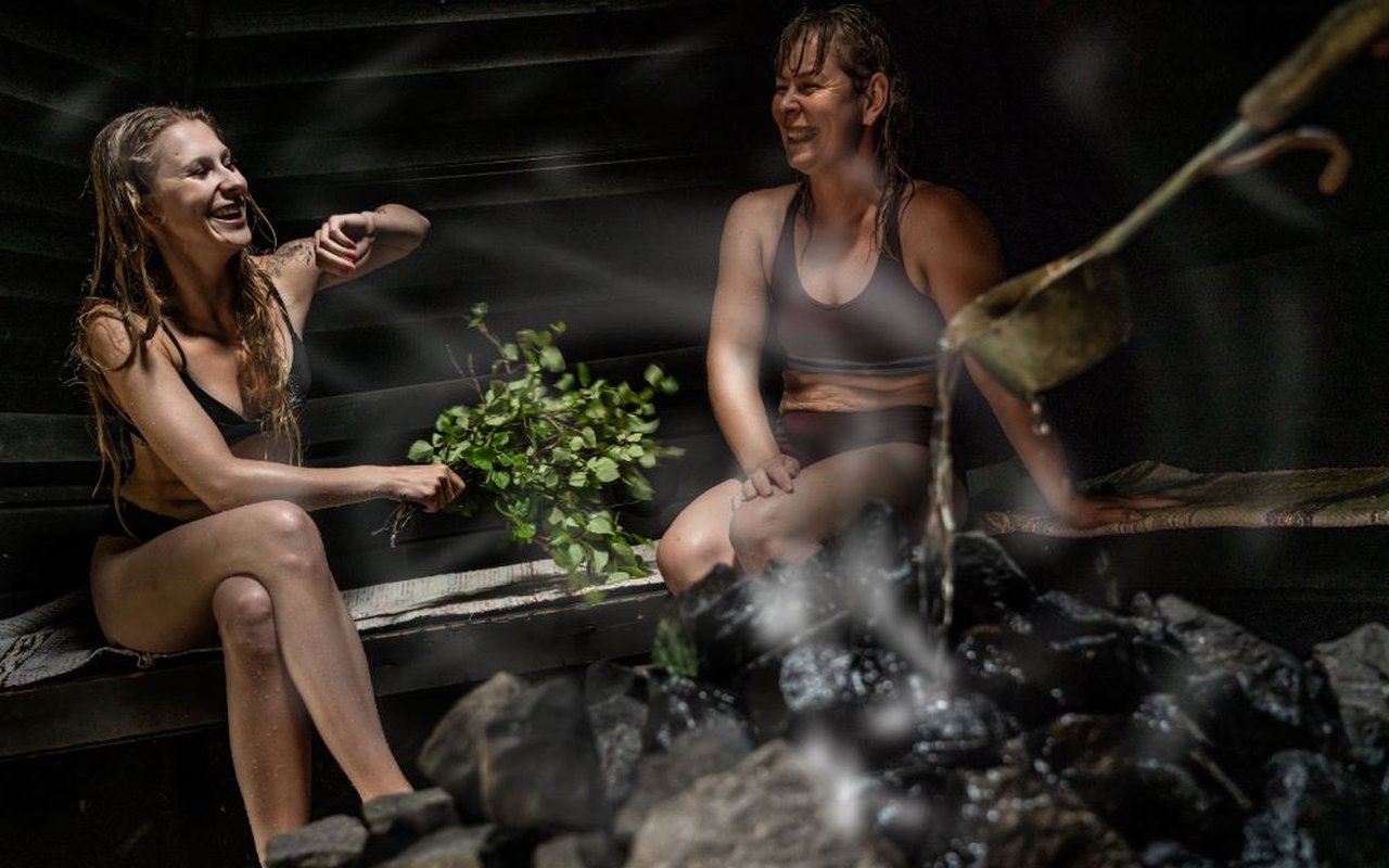 Smoke sauna in Kukkolaforsen Tornedalen