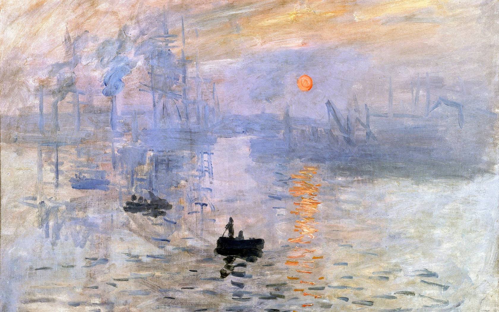 Soleil Levant by Claude Monet (1840-1926).