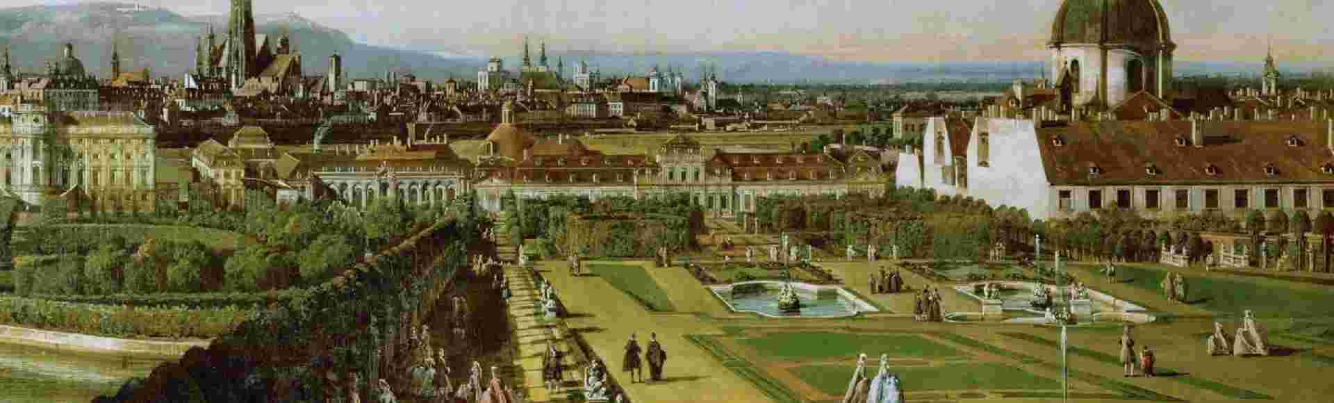 Bernardo Bellotto's 'View of Vienna from the Belvedere'.