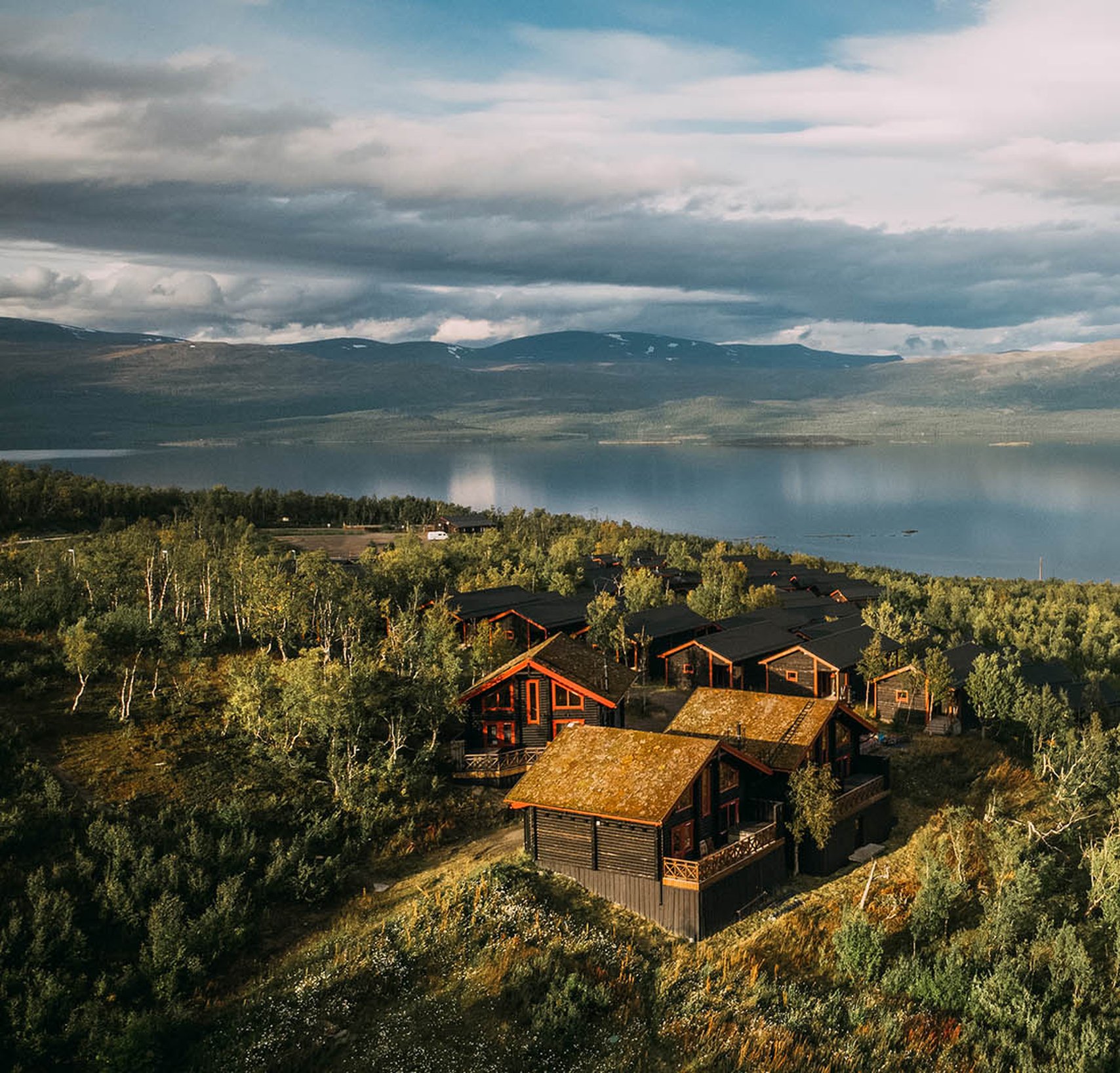 Solhyllan i Björkliden exterior