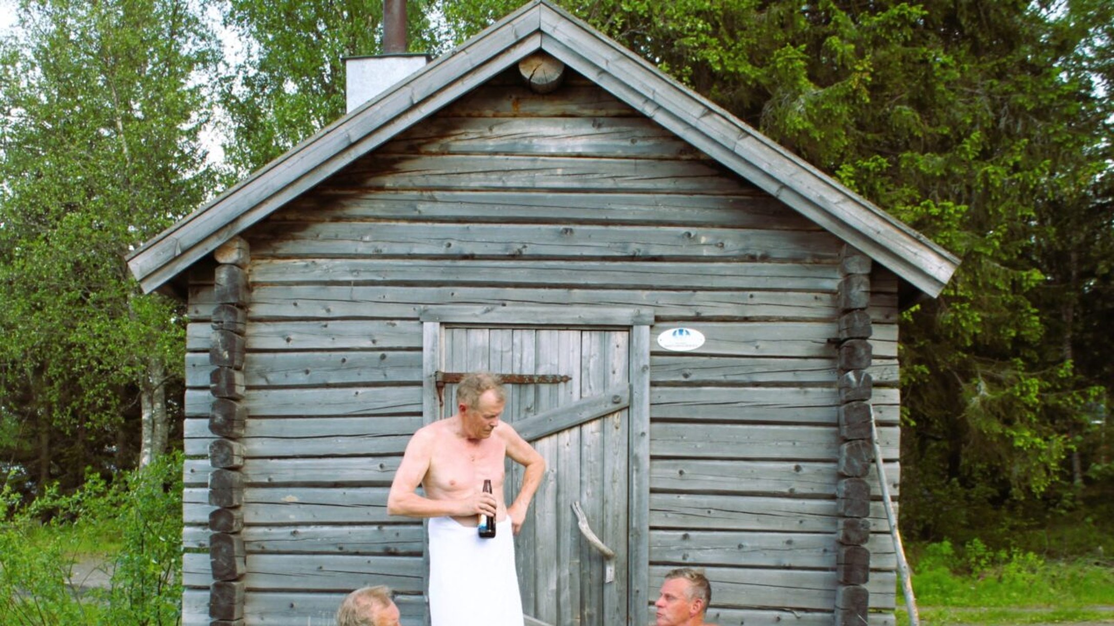 Relax in sauna